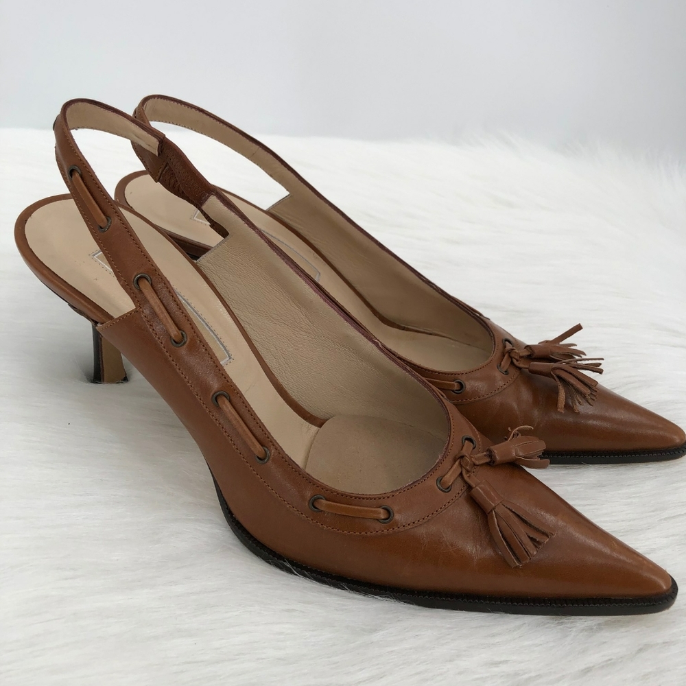 Michael Kors pointed toe slingback shoe size 9